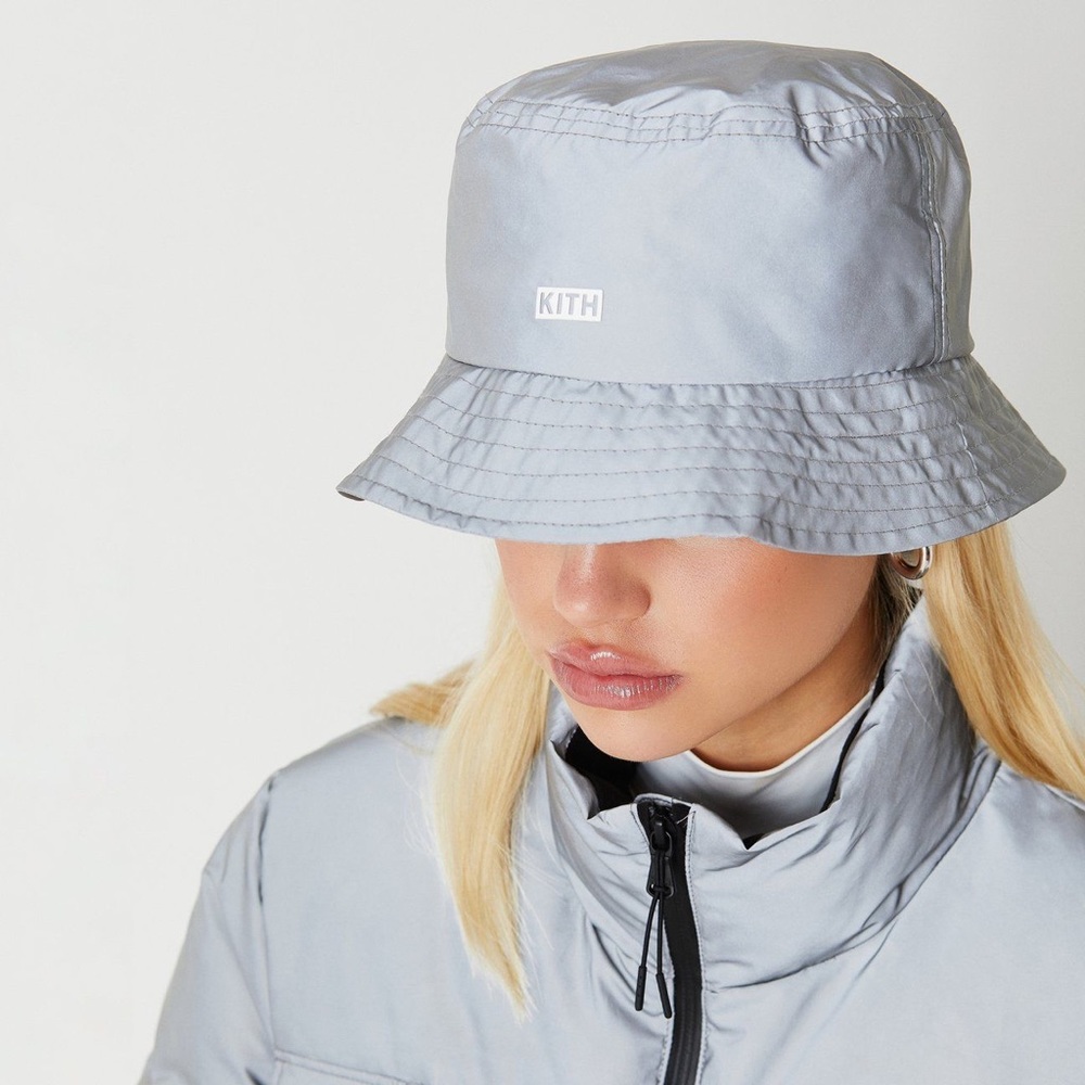 KITH women reflective bucket hat